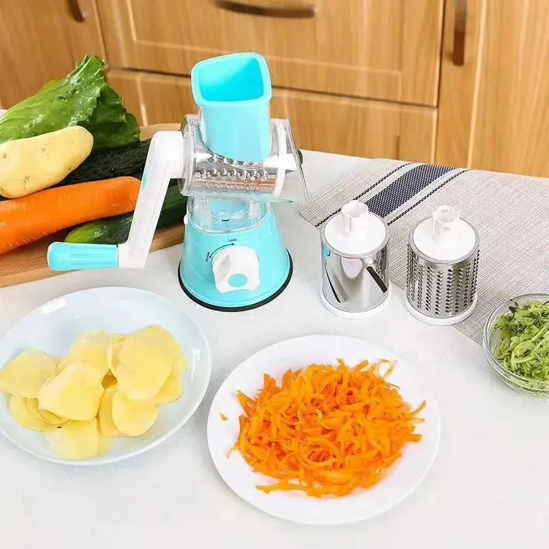 The Prep Shelf’s SpinSlice Slicer & Grater The Prep Shelf