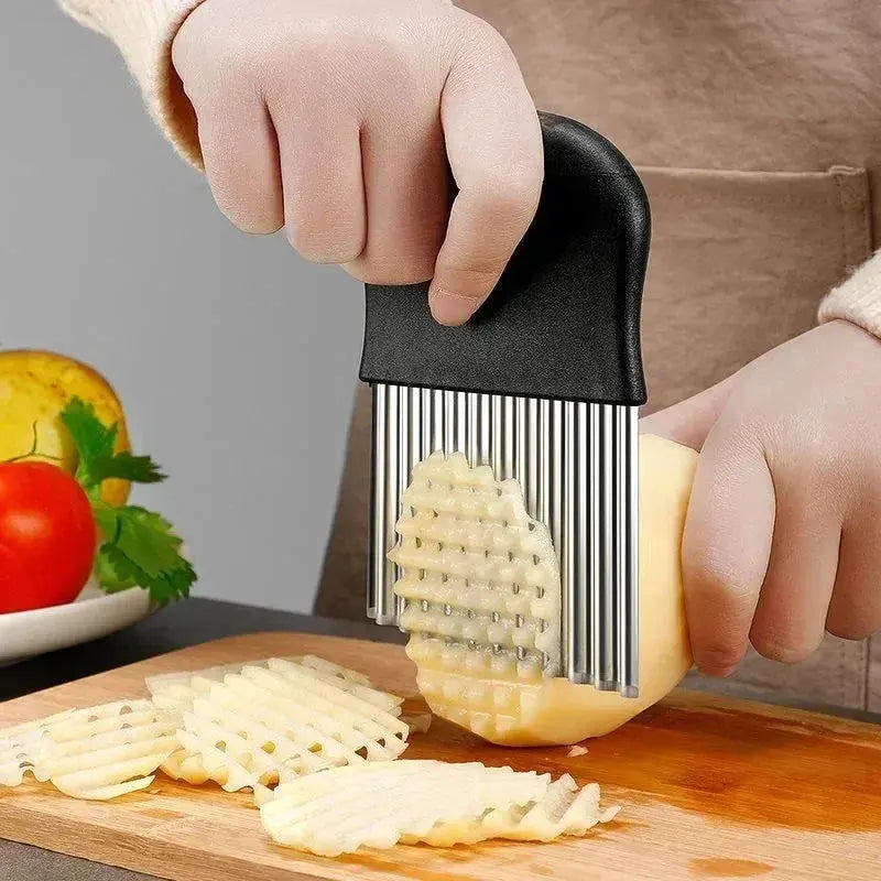 The Prep Shelf’s RippleCut Veg Slicer The Prep Shelf