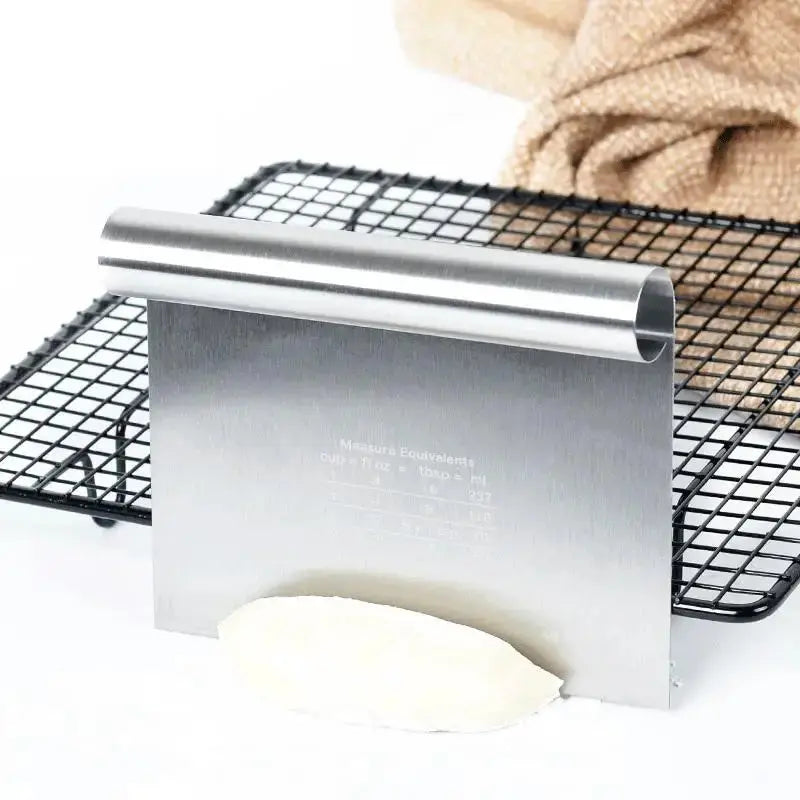 The Prep Shelf’s DoughLift Bench Scraper The Prep Shelf