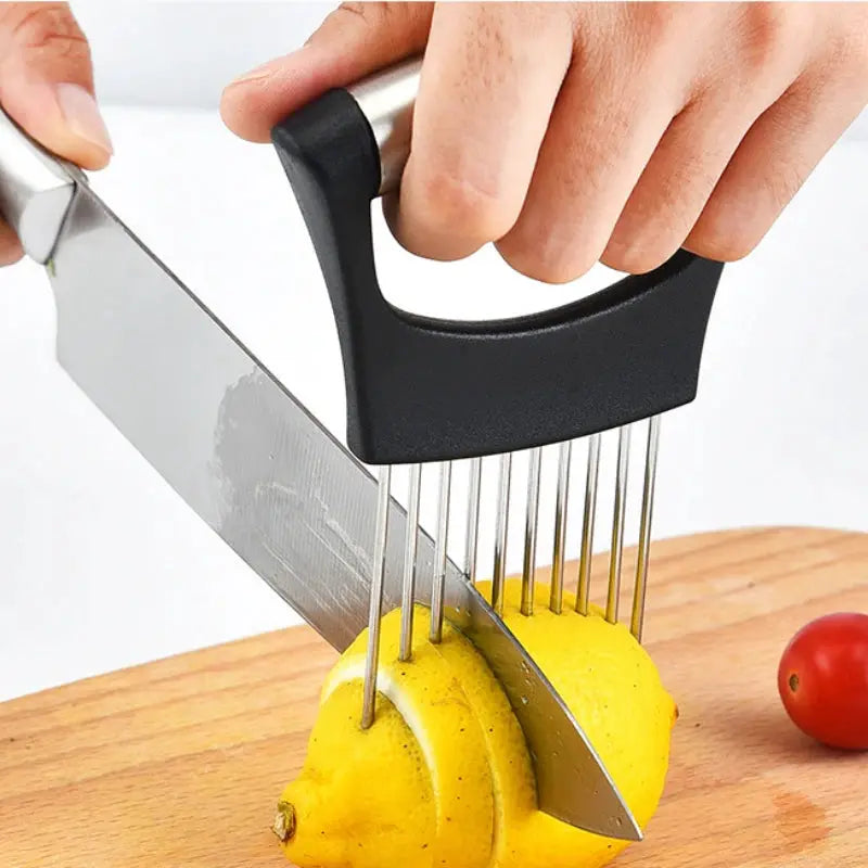 The Prep Shelf’s SliceGuard Food Holder The Prep Shelf