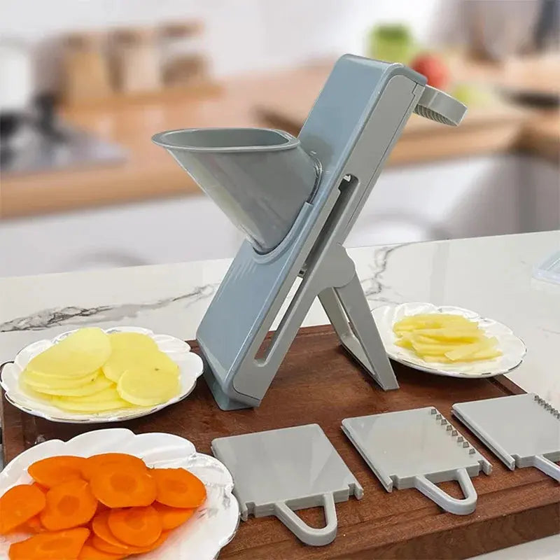 The Prep Shelf’s PushSlice Vegetable Cutter The Prep Shelf