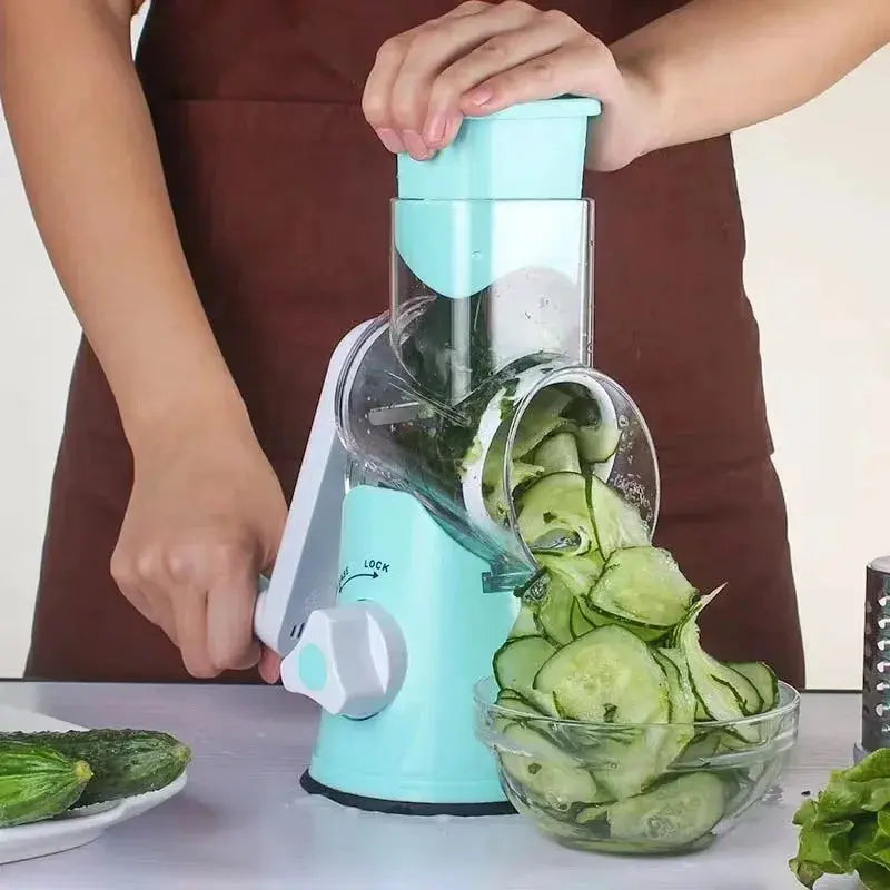The Prep Shelf’s SpinSlice Slicer & Grater The Prep Shelf