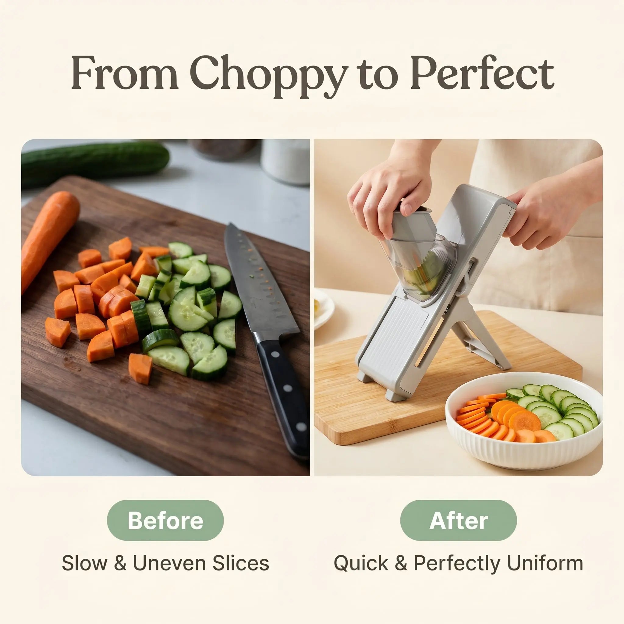 The Prep Shelf’s PushSlice Vegetable Cutter The Prep Shelf