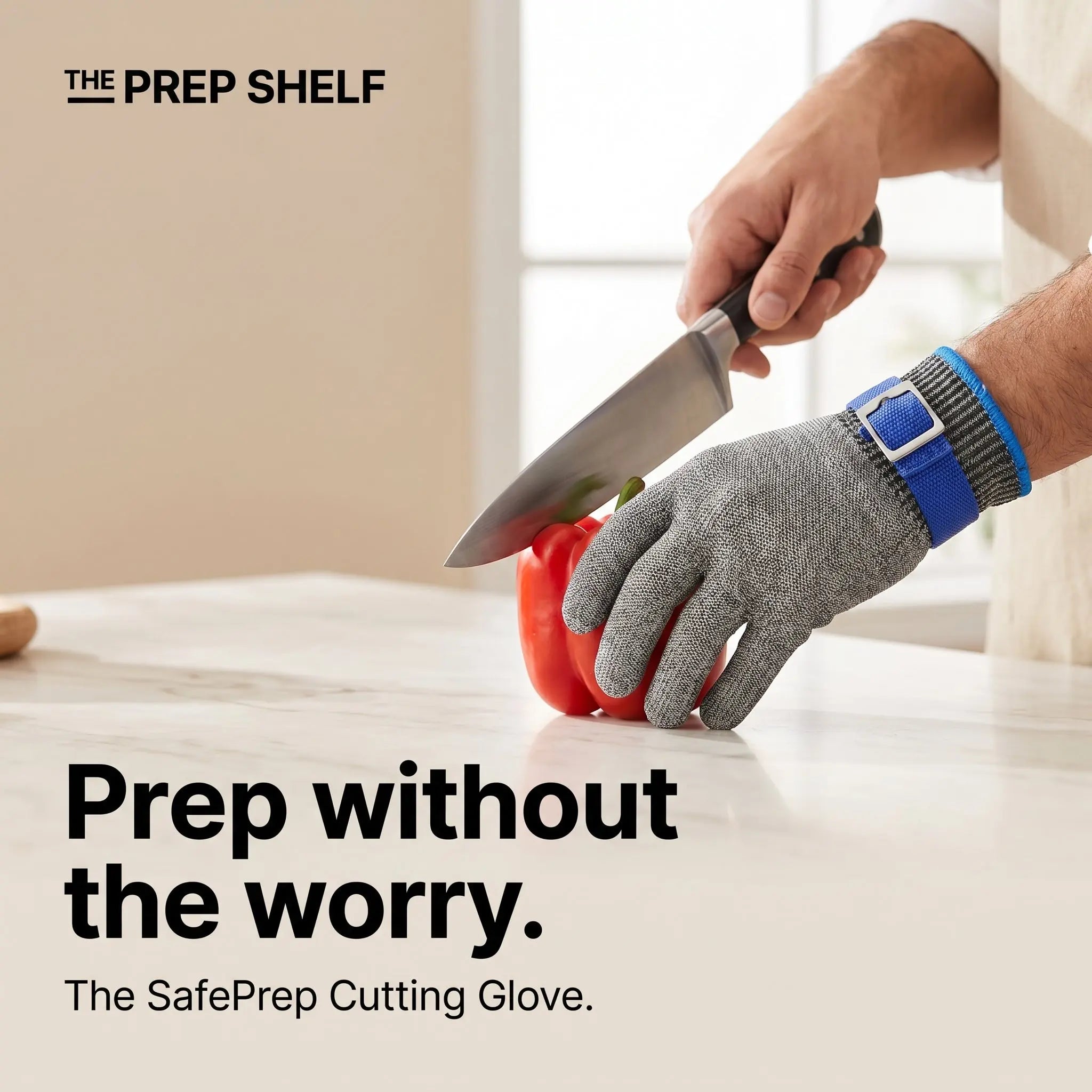 The Prep Shelf’s SafePrep Cutting Glove The Prep Shelf